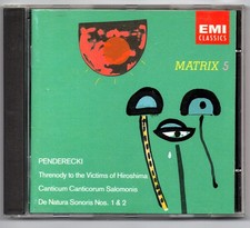 Penderecki: Trenody for the Victims of Hirosh...