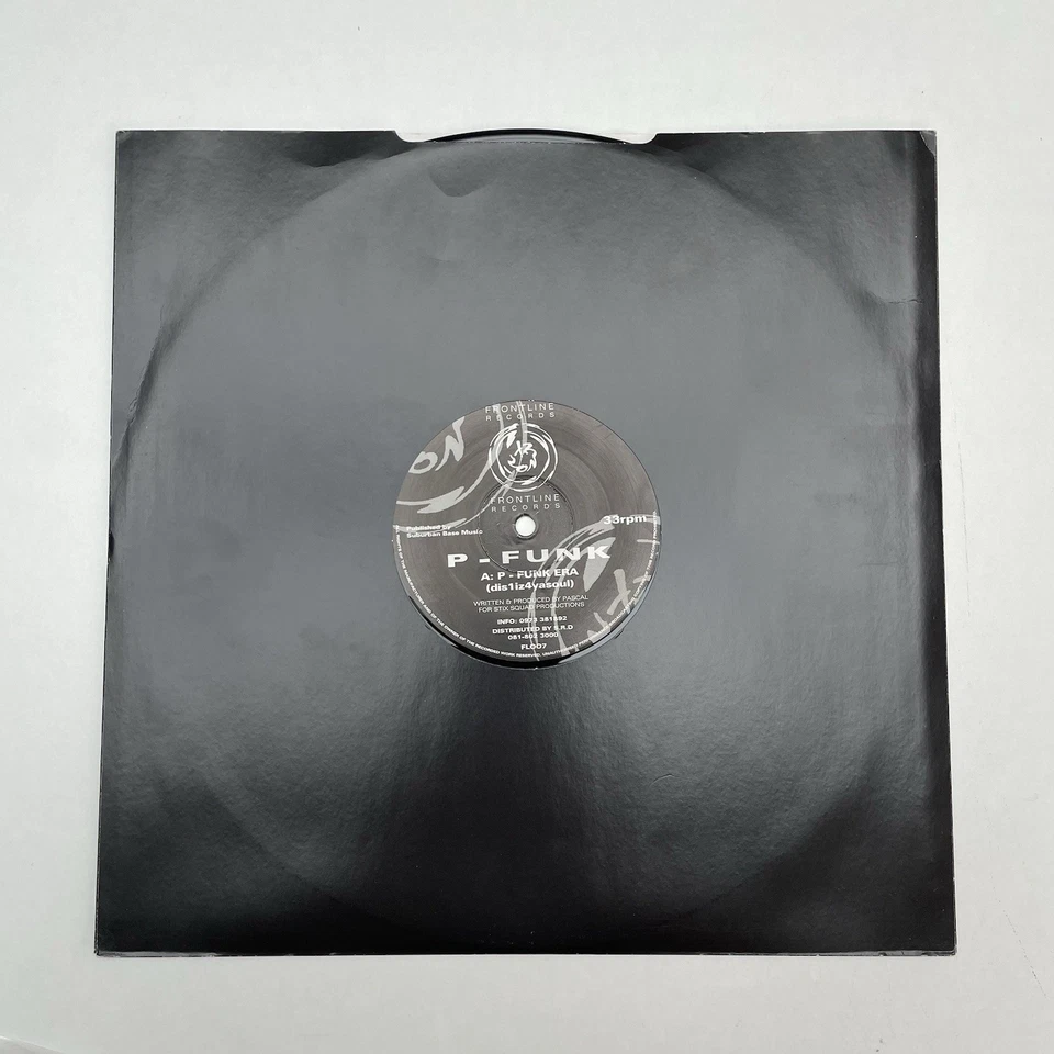 P-Funk - P-Funk Era / Xpandin Minds - 12" Vinyl - Frontline Records FL007 Foto 2 de 4