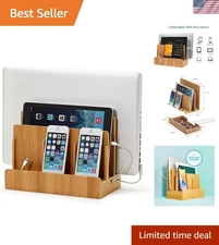 Elegant Eco-Friendly Charging Station Dock for Home & Office - No Tangled Cords