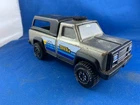 Tonka Pickup Truck 1980s Silver & Blue Mountains Vintage Metal Toy