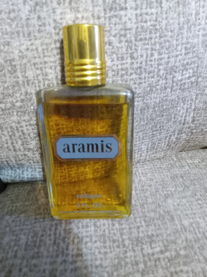 Botella de vidrio Aramis vintage Splash Cologne 2,0 fl oz para hombre ¡CON CAJA! Foto 2 de 4