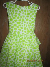 Oscar de la Renta Green Dress Size 6Y