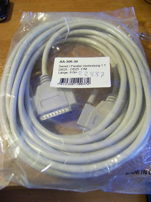 NIP MAXXTRO AA-306-30 D SUB SERIAL CABLE 