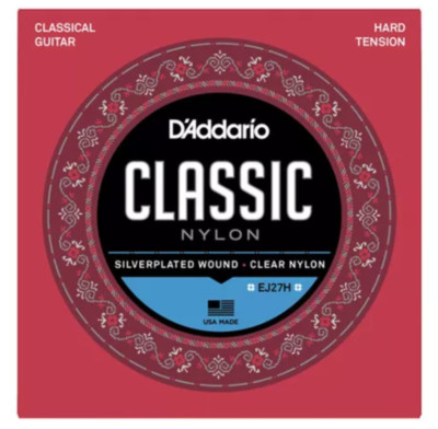 D'Addario Ej27h Hard Tension - Muta Saiten Klassische Gitarre - 029/045