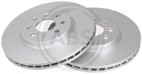 2X A.B.S. 17463 Bremsscheibe Vorne FüR Opel