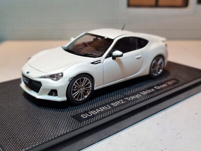Subaru BRZ 1:43 Scale Model 2011 White Toyota GT86 Ebbro Diecast