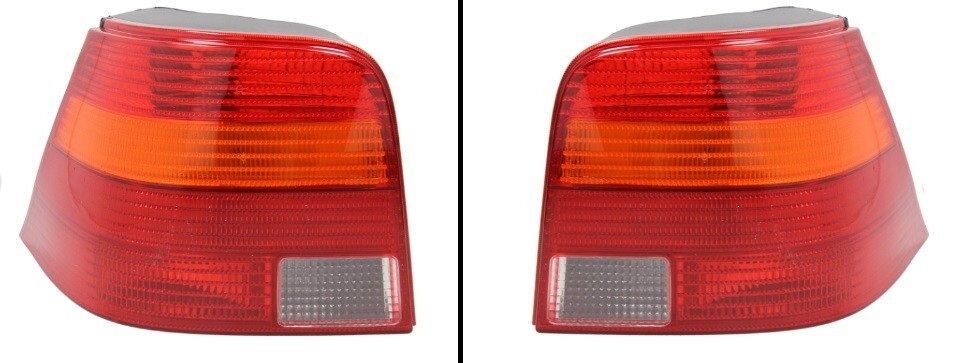 Optique feu arrière VW Golf IV finition origine plastique PMMA haute résistance paire