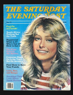 Saturday Evening Post Magazine  1969-1980 Original Vintage Back issues