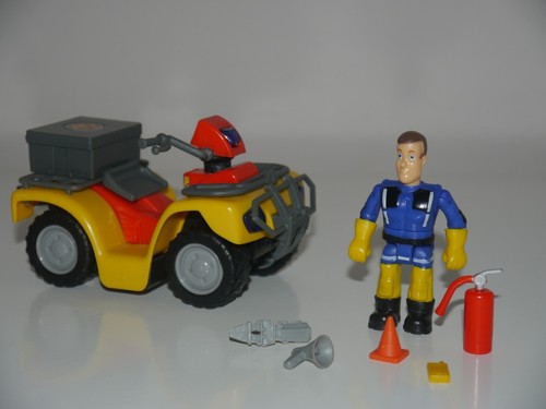 Fireman Sam Quad Bike with Fireman Sam Figure and Accessories SIMBA Toys _S3 - Picture 3 of 12