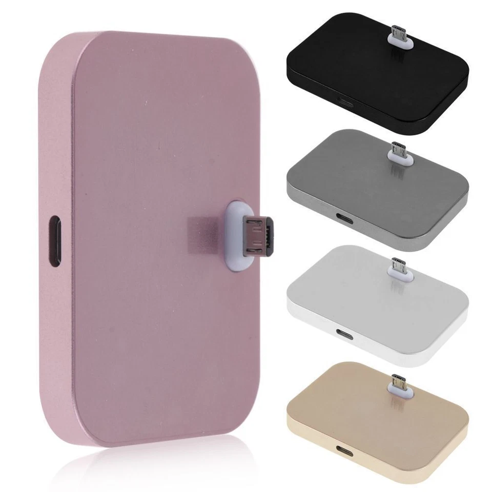 Micro USB Charging Dock Mount Stand Station Cradle For Oppo A9 2019 A59 A31 AU - Image 4 of 4