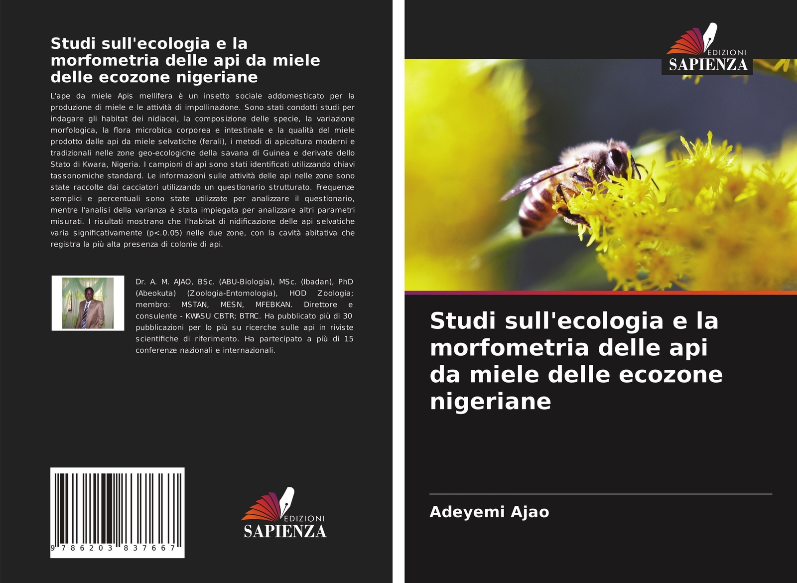 Thumbnail - Studi Sull'ecologia E La Morfometria Delle Api Da Miele Delle Ecozone