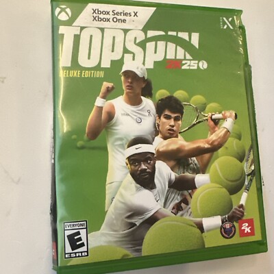 Top Spin 2K25 Deluxe Edition XBox One / Series X US Version Rally On