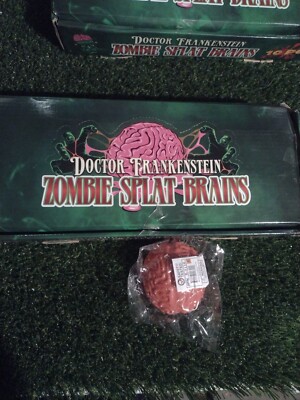10PCS doctor Frankenstein zombie splat brain Toys Open Box 