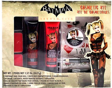 BATMAN Arkham City Harley Quinn Makeup Cosplay Halloween Cosmetic Kit NEW