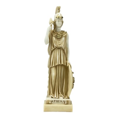 Athena Minerva Greek Roman Goddess Handmade Statue Sculpture Figure 10.23 in