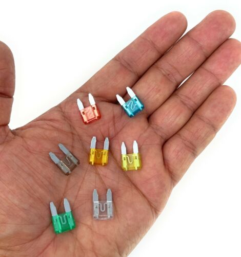 120 Assorted Car Truck Mini Fuse White Mark - Picture 3 of 5