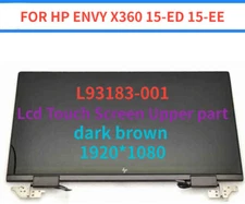 For HP envy x360 15-ed 15-ee 15-ee 15z-ee LCD Display Assembly L93183-001 brown
