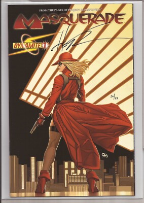 MASQUERADE #1   SIGNED PHIL HESTER   FRANK CHO COVER   NUMBERED   W/DF COA