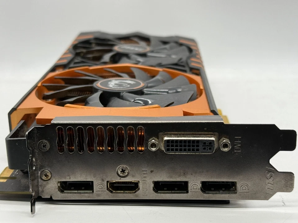 Nvidia GeForce MSI GTX 980TI GAMING 6G GOLDEN EDITION LIMITED PARTS NO DISPLAY - Image 3 of 4