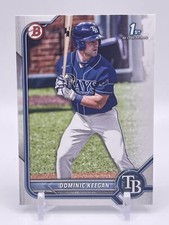 Dominic Keegan 2022 1st Bowman Draft #BD-9 Tampa Bay Rays