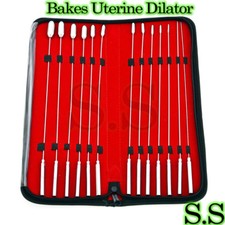 Bakes Rosebud Uterine Dilator 13 Pc Kit With Carrying Case
