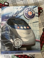 2021 Lionel Train Catalog O Gauge and S Gauge, NEW, Model Train
