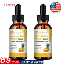 Premium Magnesium Liquid Drops,Magnesium Glycinate,Improve Sleep Anxiety Relief