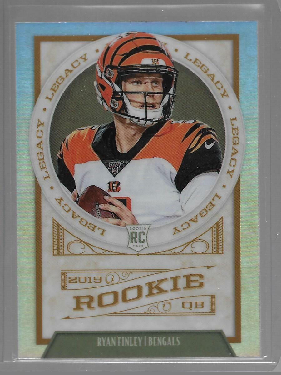 2019 Panini Chronicles Legacy Update Ryan Finley #223 Cincinnati Bengals Rookie 