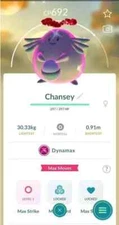 - Shiny Chansey Dynamax - P T C high stardust -  Description