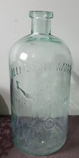 Allegheny Water Bottle, 1870s Greatest Dyspepsia Water Ever Discovered, 1/2 Gal