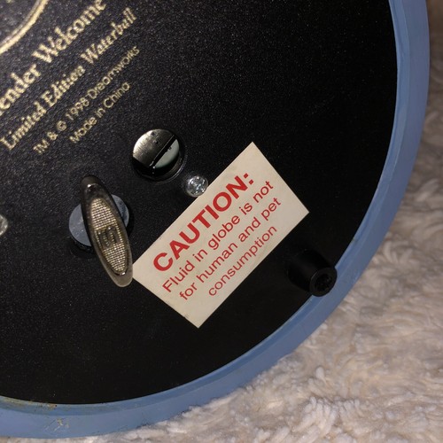 THE PRINCE OF EGYPT Rare Musical Globe Waterball 1998 Dreamworks Tender Welcome - Picture 14 of 15