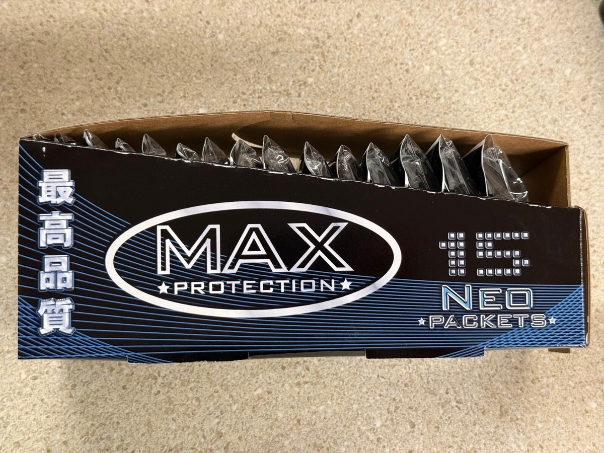Lot of 15 Max Protection Neo Sleeves Black 50ct Fits Most Current