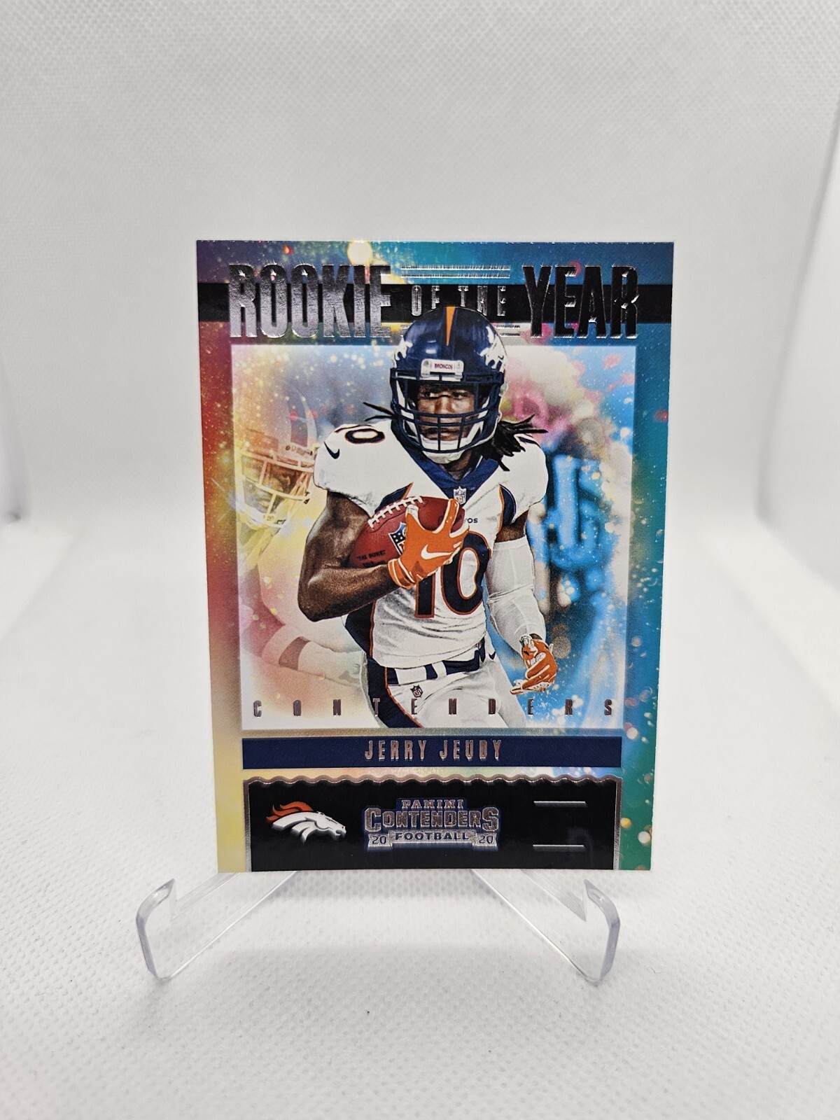 Jerry Jeudy - Broncos - 2020 Panini Contenders - Rookie of the Year #RY-JJE - A