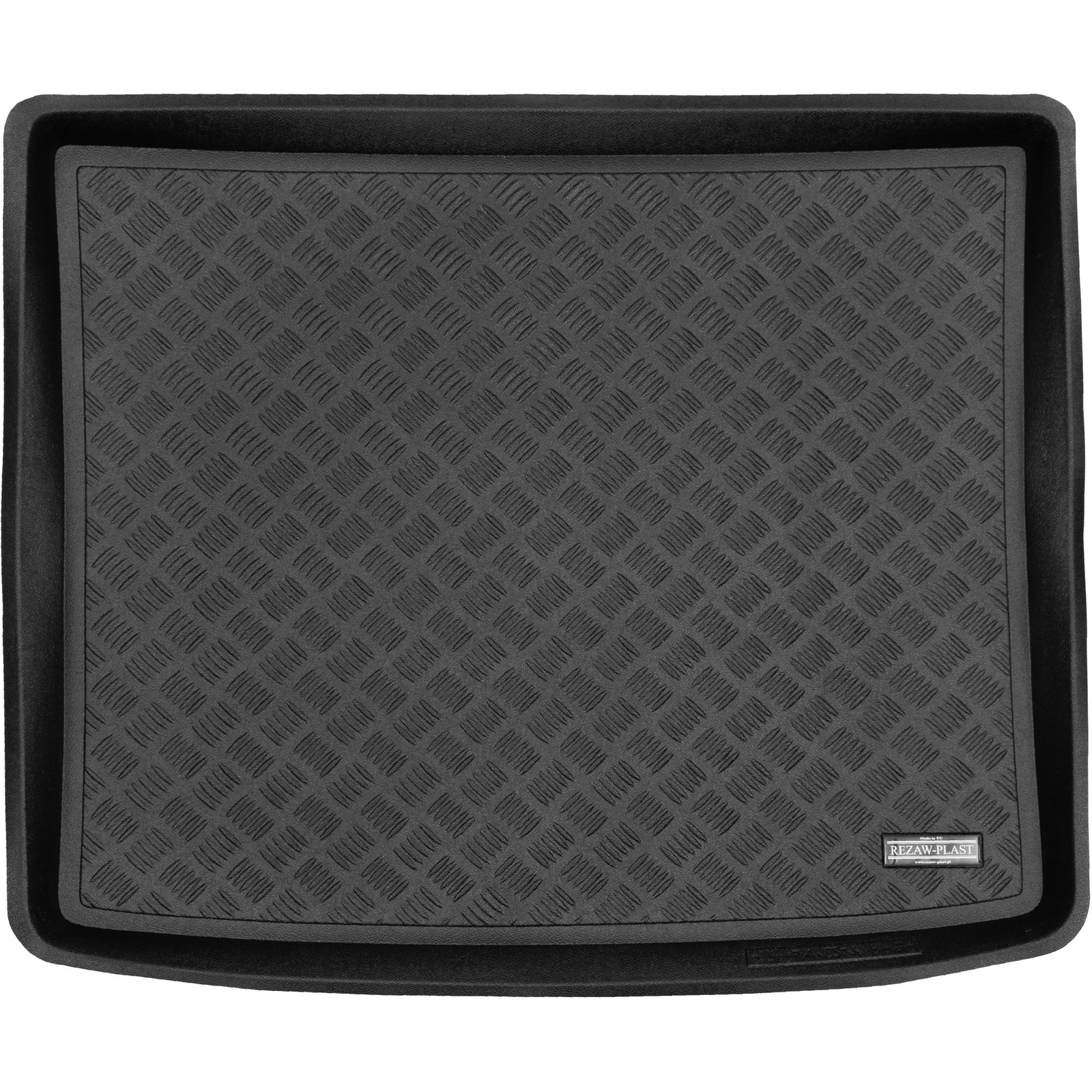 Tapis de coffre antidérapant Rezaw-Plast pour Alfa Romeo Tonale avec rebords de 4cm