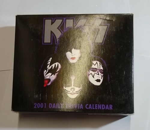 Kiss Vintage 2001 Daily Trivia Calendar EBay