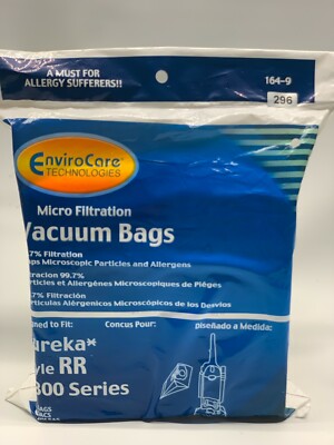 Eureka RR Style Micro Filtered Vacuum Bags 9 Pack Boss Smart Vac 4800 S4RAT