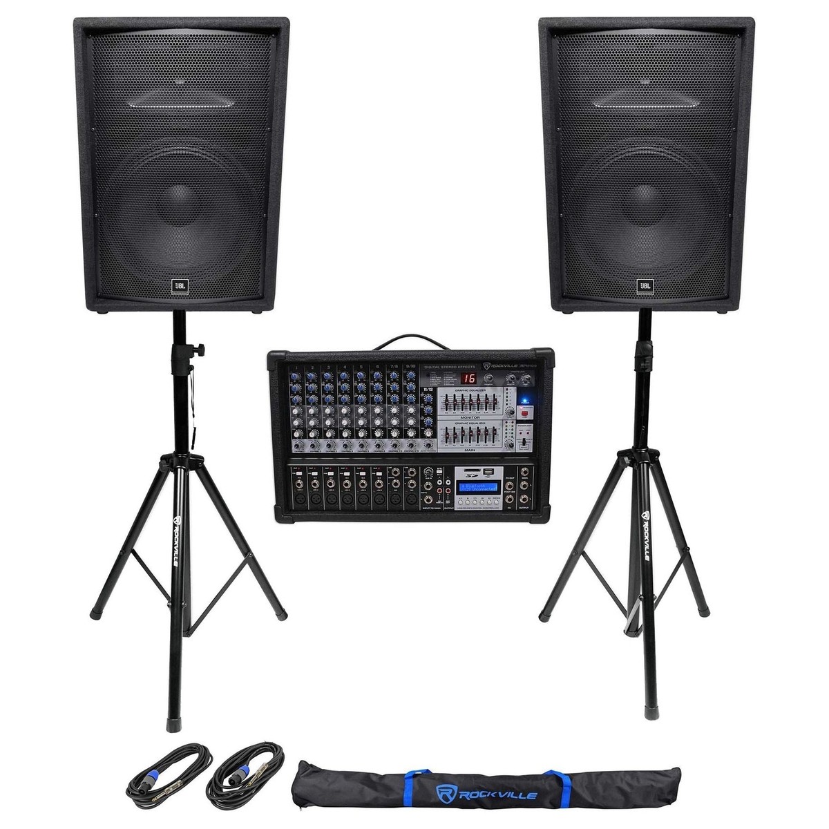 2) JBL Pro JRX215 15