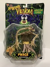 Modellino Marvel Spider-Man Venom Along Came a Spider PHAGE 1997 ToyBiz