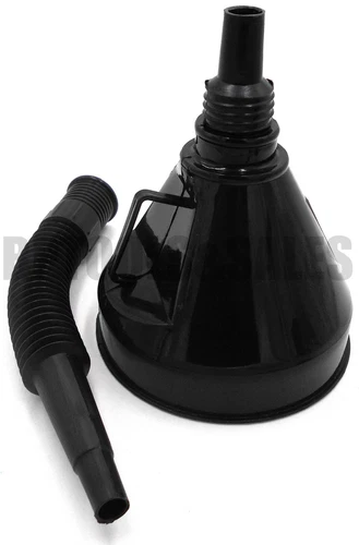 Flexible Spout Funnel Engine Oil Fluids Gasoline Kerosene Car Extension Hose