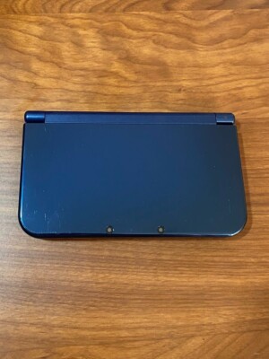 New Nintendo 3DS XL LL Metallic Blue Console Japanese Tested Used