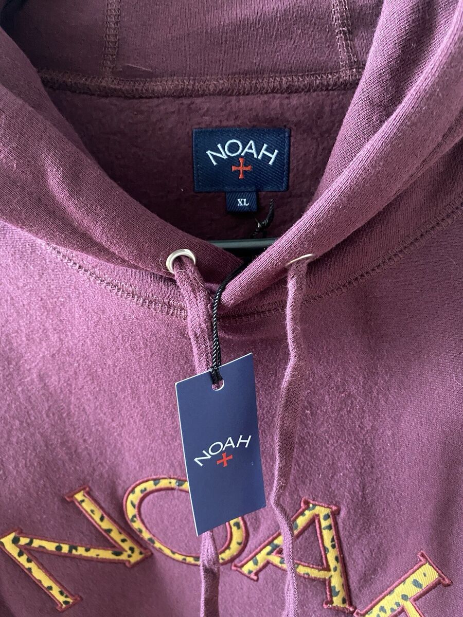 NOAH Cheetah Core Logo Hoodie maroon men's XL NEW W/ TAGS | eBay NOAH Cheetah Core Logo Hoodie maroon men's XL NEW W/ TAGS | eBay