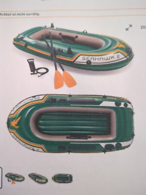 Intex Seahawk 2 Boot Set 236x114x41cm