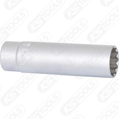 KS TOOLS 3/8'' Spezial-Zündkerzen-Stecknuss, 14mm PSA  911.3991 Bosch 14 ZR