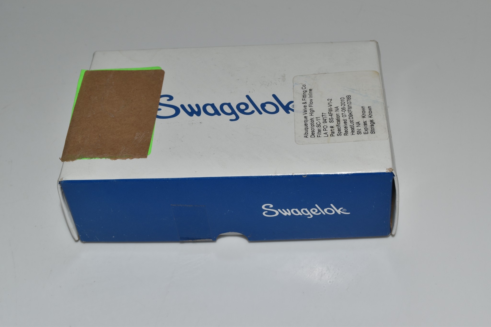 ^^ Swagelok SS-4FW-V1-2 Stainless All-Welded In-Line Filter- LOT OF 9   (AWJ70)