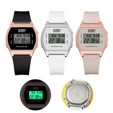 Men Women Waterproof LED Digital Sports Wristwatch Casual Backlight Teens Watch
