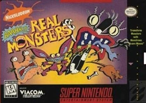 Nickelodeon Aaahh Real Monsters SNES 40824212036| eBay