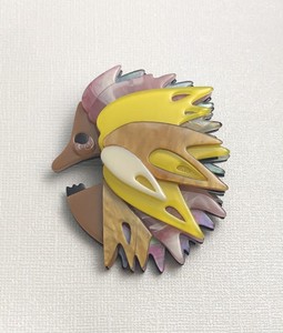 Unique-Hedgehog-Pin-Brooch-in-acrylic