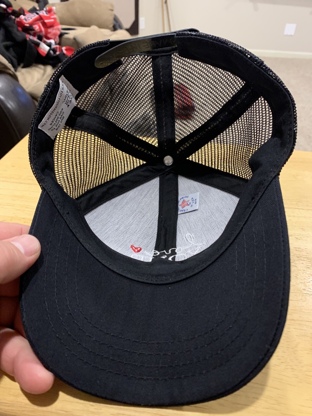 Love Your Melon Black Mesh SnapBack Baseball Cap - image 7