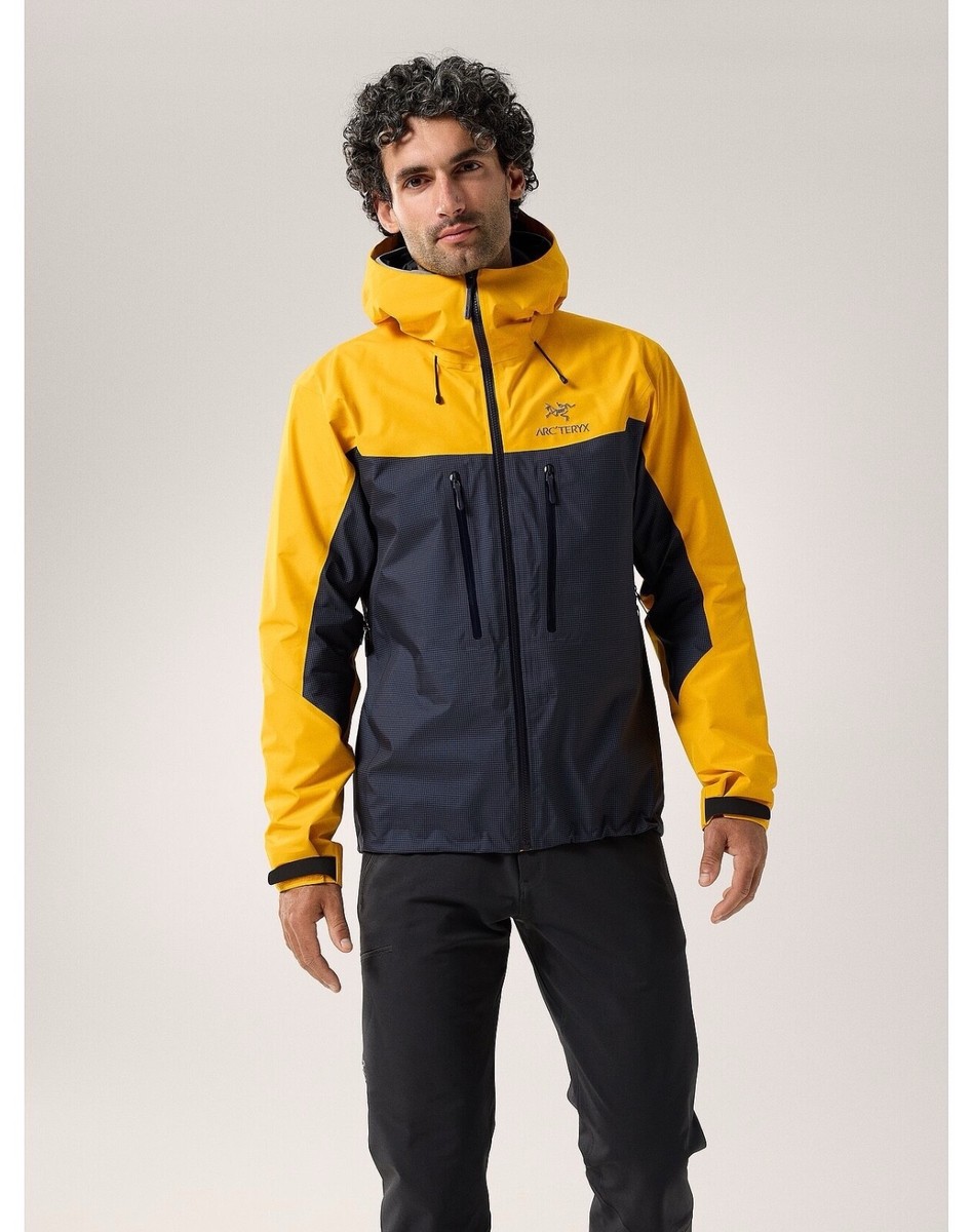 NWT Mens Arc'teryx Alpha Goretex Hooded Waterproof Shell Jacket sz