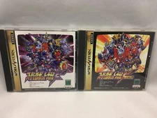 Super Robot Wars F and F Final 2 Games Set Sega Saturn Japan Game